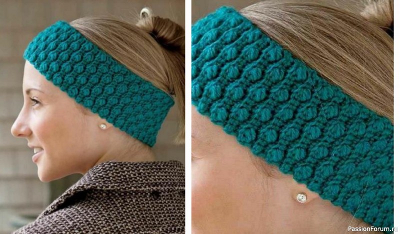 Повязка на голову, когда сезон шапок уже прошел