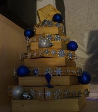 Новогодняя елочка из брусков Новогодняя елочка из брусков