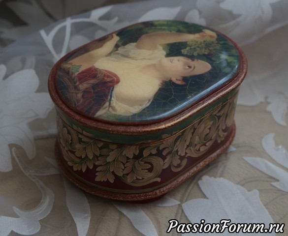 Шкатулочка "Виноградница" Шкатулочка "Виноградница"