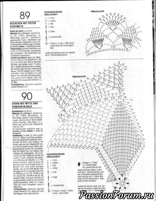 Филейка из журналов "Dekoratives Hakeln" продолжение