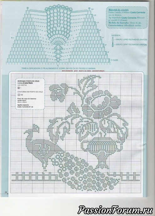 Сафетки, дорожки, полотенца вышитые крестом (продолжение)