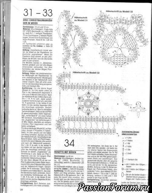 Филейка из журналов "Dekoratives Hakeln" продолжение