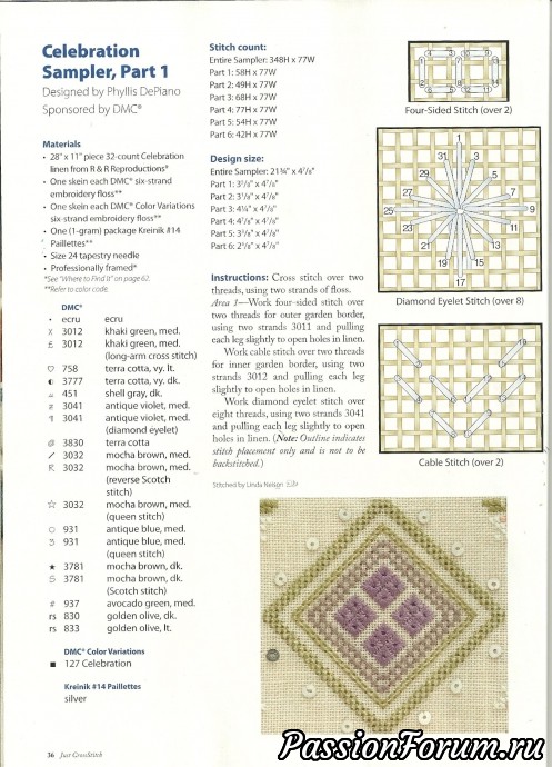Вышивка крестом "Just Cross Stitch" Вышивка крестом "Just Cross Stitch"