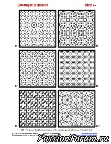 Для любителей вышивки blackwork