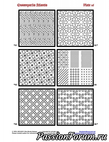 Для любителей вышивки blackwork