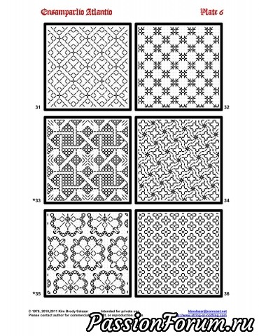 Для любителей вышивки blackwork