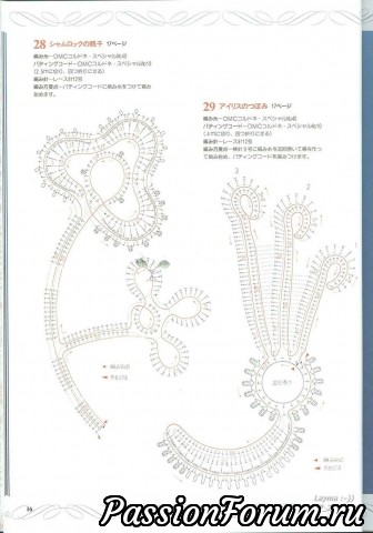 Ирладское кружево. Мотивы.