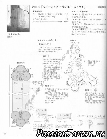 Фриволите японского мастера Yusai Shokoin