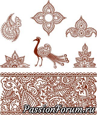 Индийский орнамент