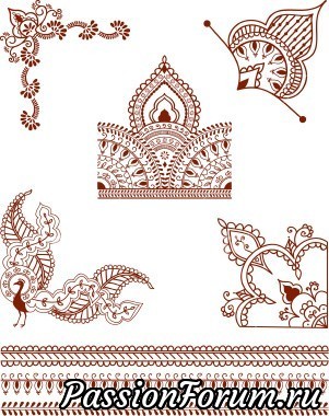 Индийский орнамент