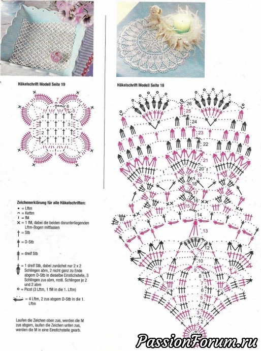 Филейка из журналов "Dekoratives Hakeln" продолжение