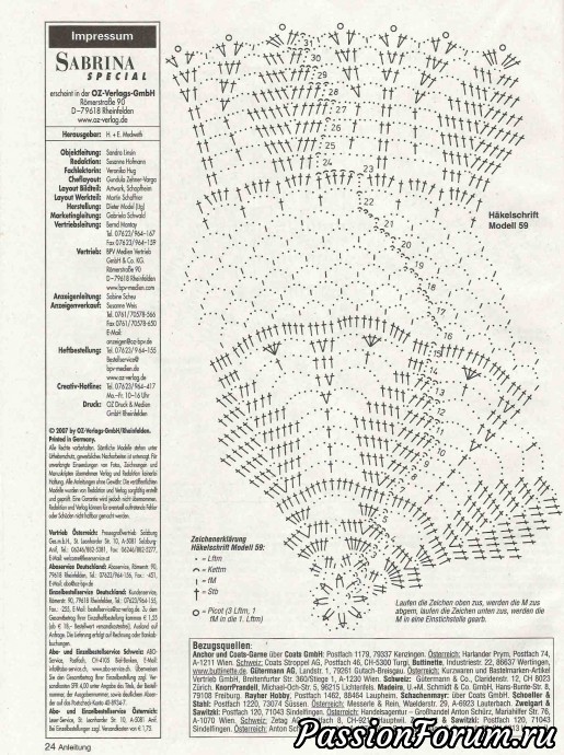 Польские журналы "Сабрина" крючок