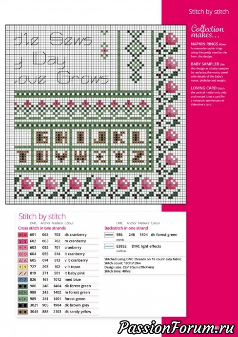 cross stitch collection