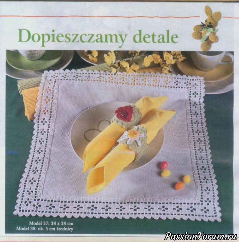 Салфетки крючком Салфетки крючком