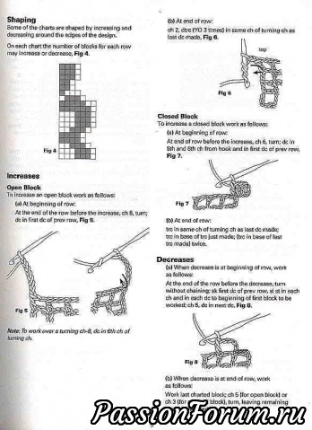 101 схема для филейного вязания
