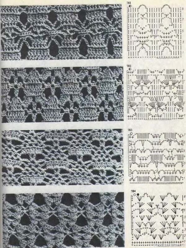 1000 узоров крючком 2