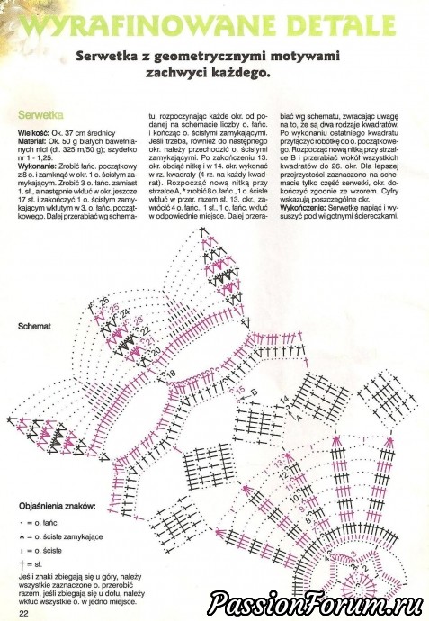 Польские журналы по вязанию крючком