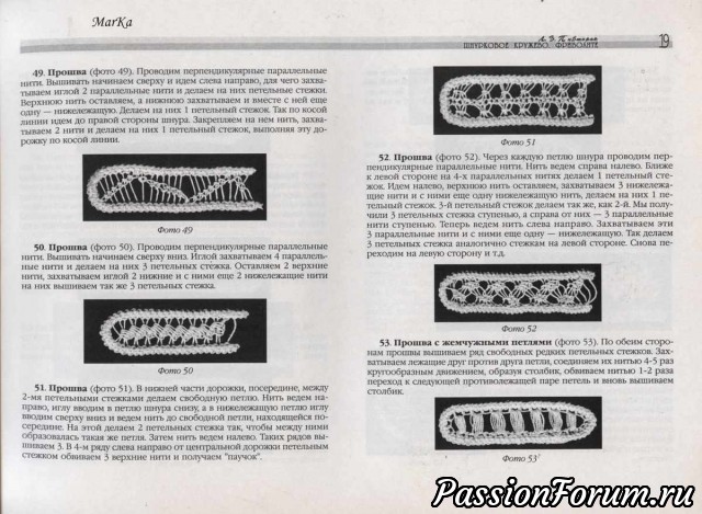 Шнурковое кружево