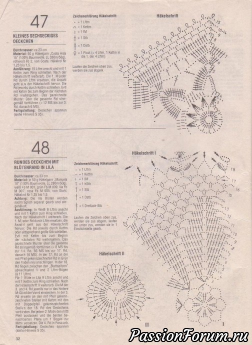 Филейка из журналов "Dekoratives Hakeln" продолжение