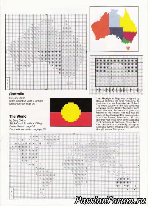 Австралийский журнал по вышивке крестом