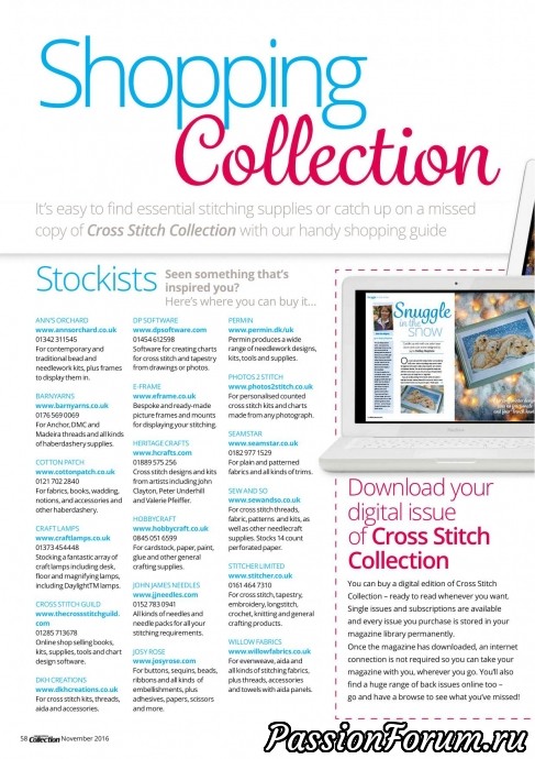 cross stitch collection