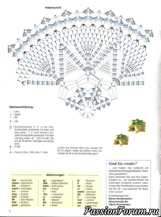 Филейка из журналов "Dekoratives Hakeln" продолжение
