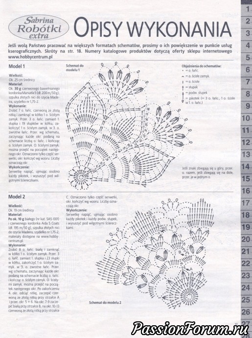 Польские журналы "Сабрина" крючок