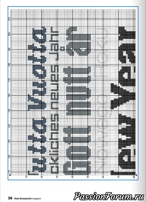 Немецкие журналы "Dein kreuzstich"