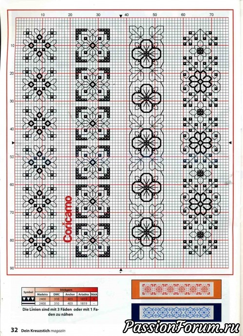 Немецкие журналы "Dein kreuzstich"