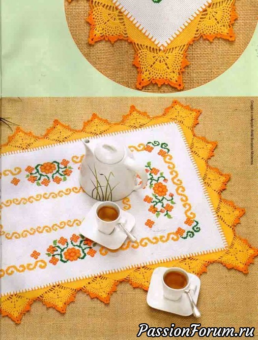 Сафетки, дорожки, полотенца вышитые крестом (продолжение) Сафетки, дорожки, полотенца вышитые крестом (продолжение)