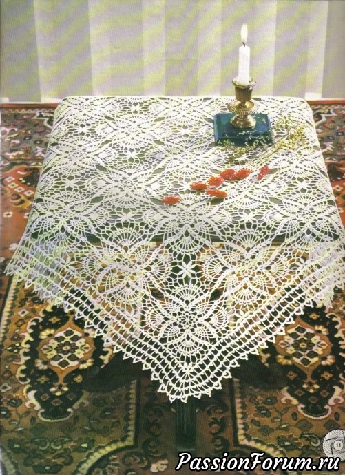 Ажурные салфетки крючком Ажурные салфетки крючком