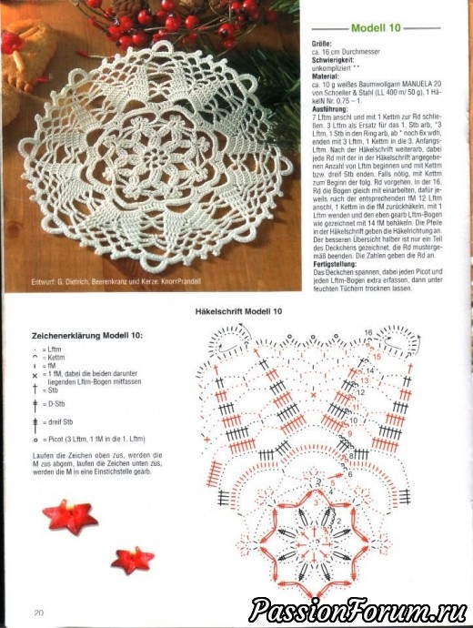Филейка из журналов "Dekoratives Hakeln" продолжение