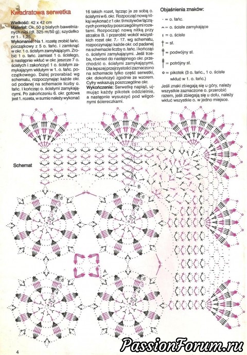 Польские журналы по вязанию крючком