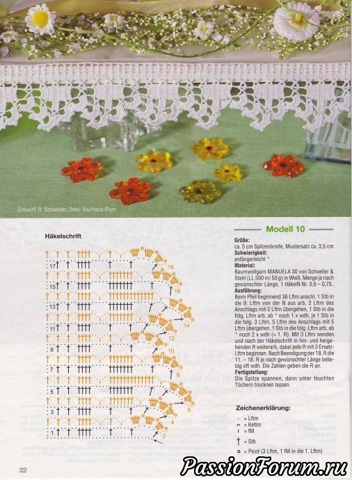 Филейка из журналов "Dekoratives Hakeln" продолжение