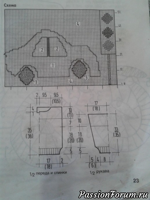 Свитерок для правнука