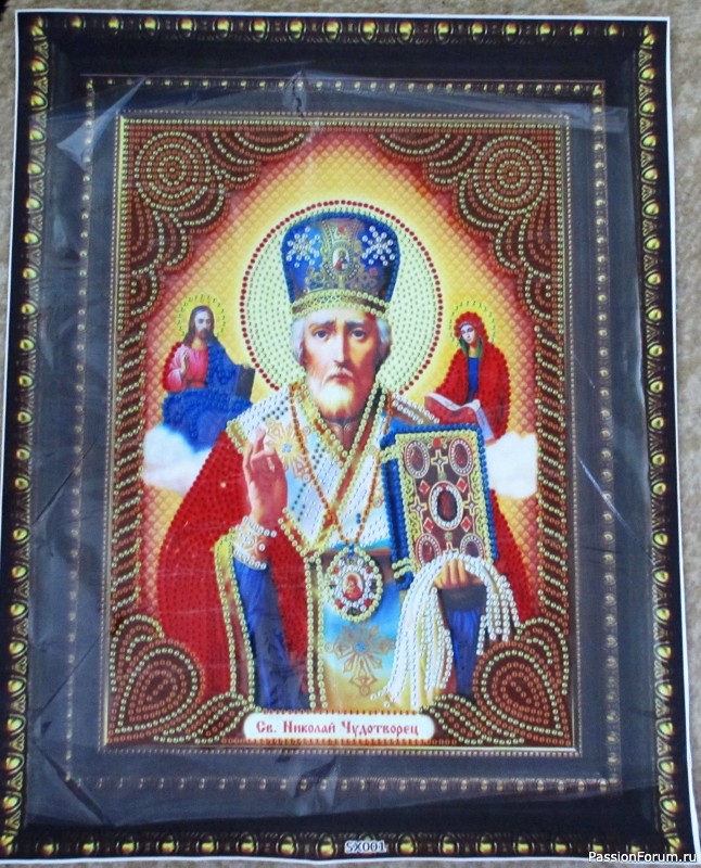 Св. Николай Чудотворец. (Первый опыт создания иконы)