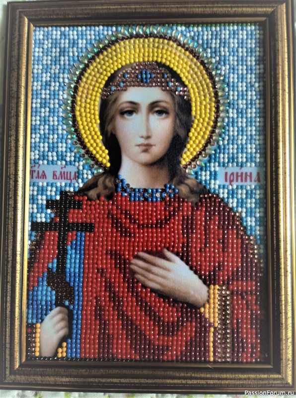 Икона святой Ирины для сестры