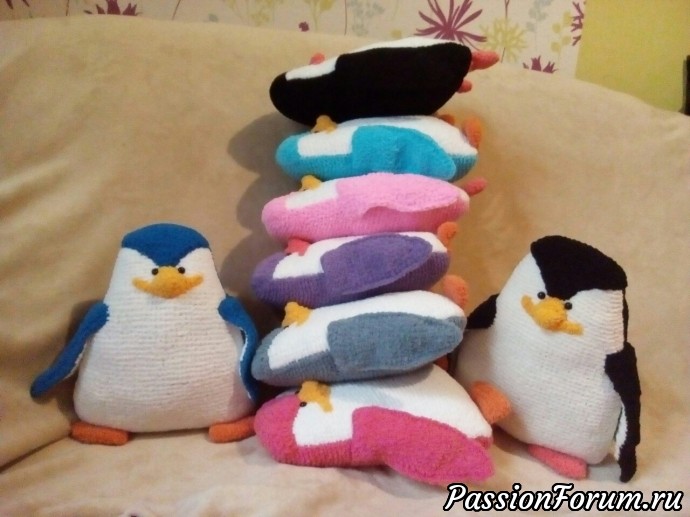 Подушка Игрушка Пингвин
