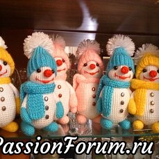 Снеговички и ёжики