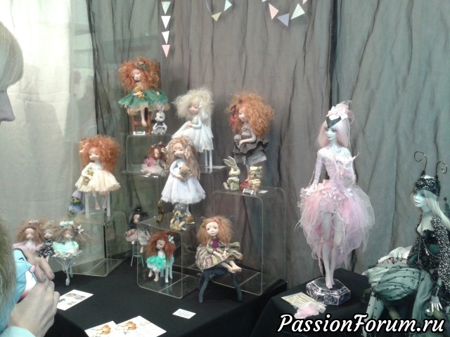 Выставка "Хендмейд, Кукла" проходившая 17-19 февраля в Киеве.