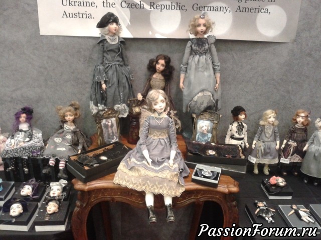 Выставка "Хендмейд, Кукла" проходившая 17-19 февраля в Киеве.