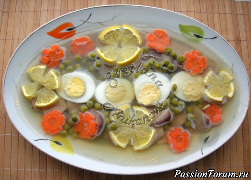 Традиционная Новогодняя Закуска – ЗАЛИВНОЕ ИЗ ЯЗЫКА
