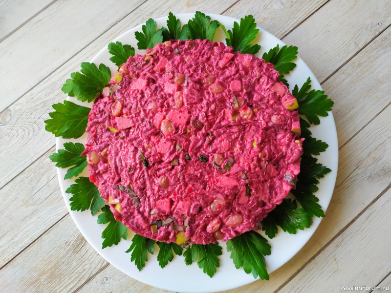 Вкусный салат из свеклы на каждый день! Вкусный салат из свеклы на каждый день!