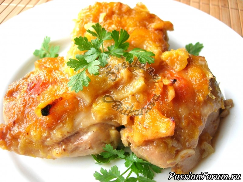 Изумительный Рецепт КУРИЦЫ в Апельсиновом Желе
