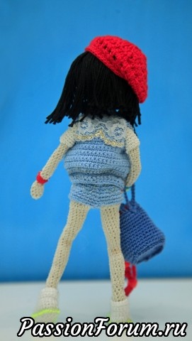 Кукла Грета с сумочкой