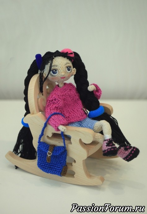 Кукла Ляля с сумочкой