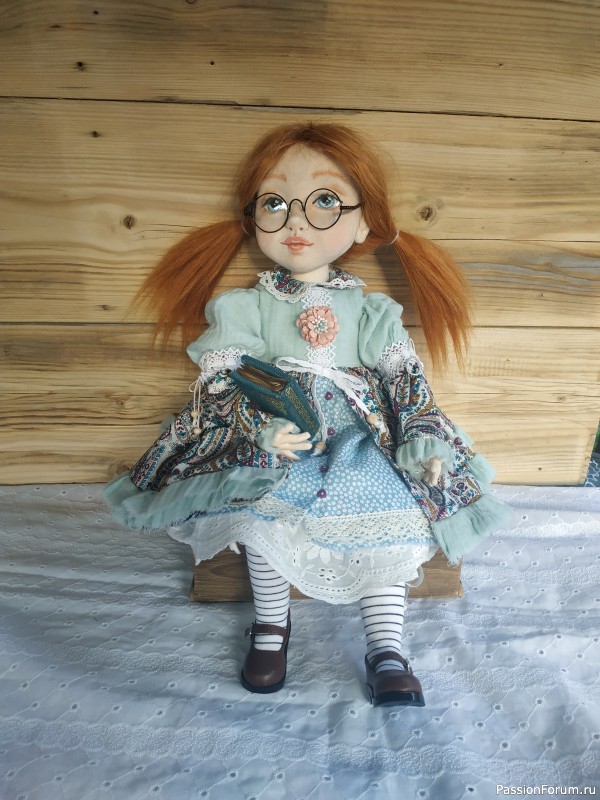 Авторская текстильная кукла Офелия