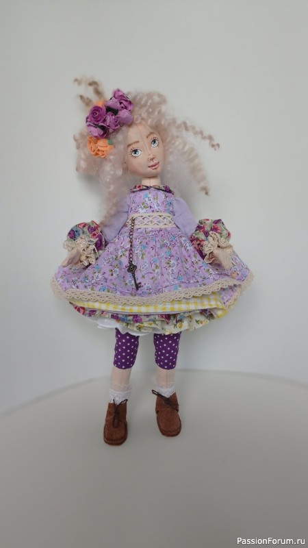 Textile Doll, текстильная кукла