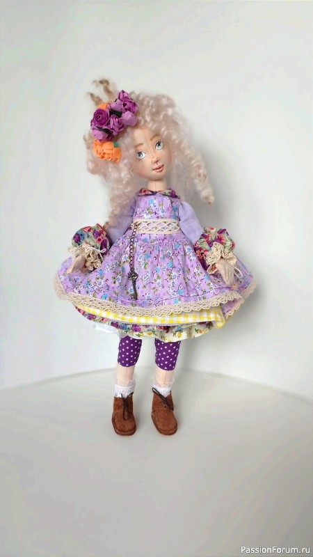 Textile Doll, текстильная кукла