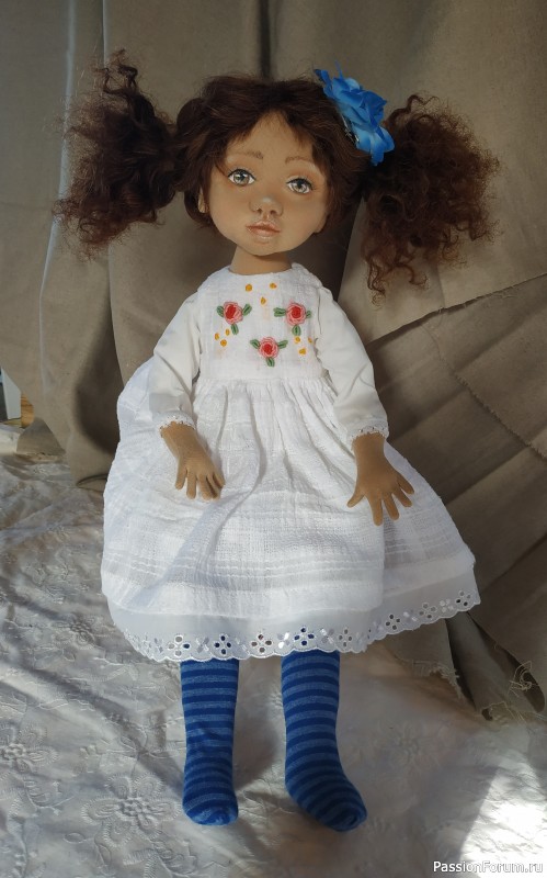 Текстильная кукла Эмили